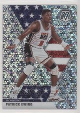 2019 Panini Mosaic USA Basketball Fast Break Silver Prizm Patrick Ewing HOF ow1