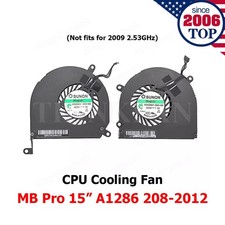 CPU Cooling Fan For Apple Macbook Pro 15" A1286
