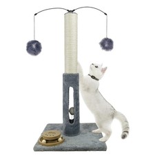 31" Cat Scratching Post Kitten Toys for Indoor Cats Interactive Scratcher wit...