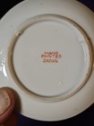 Vitg Made in Japan Risque Novelty Porcelain Butter Pat Plate Wide Open Spaces 4" — photo 2