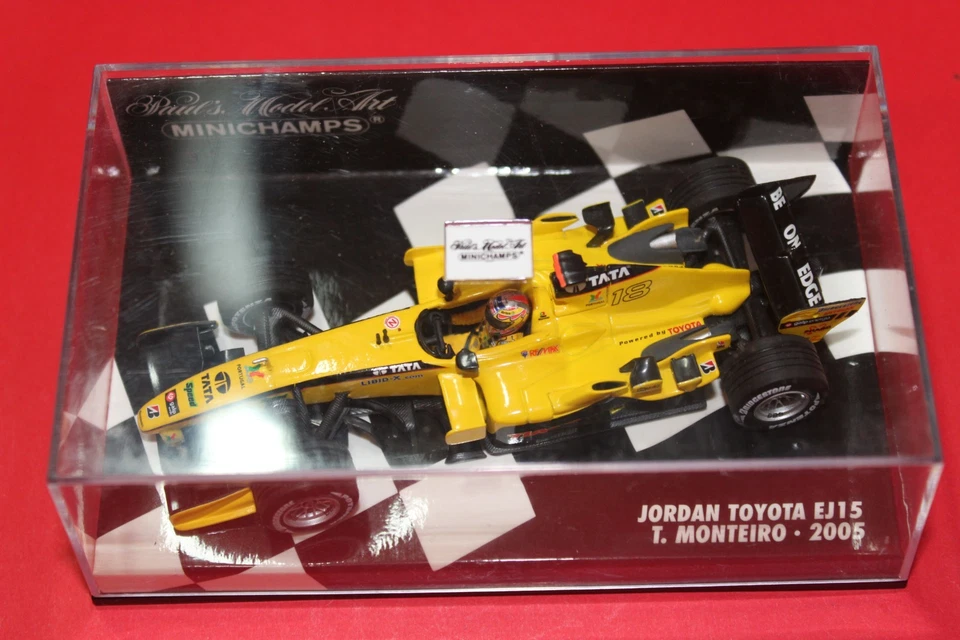 1/43 Jordan Toyota EJ15 (2005) - #18 T. Monteiro - MINICHAMPS - Immagine 2 di 3