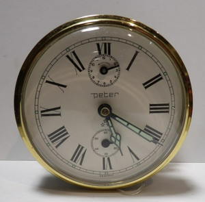 Horloge Réveil Vintage PETER - Allemagne Années 60