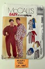 McCall’s 3860, Adult Jumpsuit, Nightshirt, Top, Pants, Small, Cut — photo 1