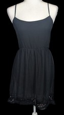 Six Degrees Of Separation Gothic Summer Dress With Lace Accents