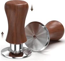 53.3Mm Espresso Tamper, 30Lb Spring-Loaded Calibrated Coffee Tamper, 304 Stainle