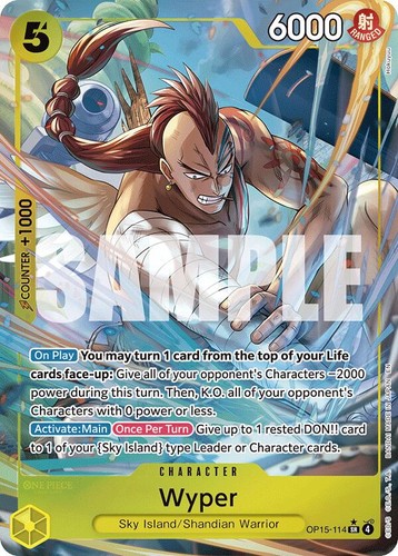 WYPER OP12-114 UC LEGACY OF THE MASTER ONE PIECE NM/M | eBay