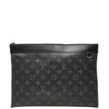 Louis Vuitton Monogram Eclipse Pochette Discovery Clutch Bag, Seco... GZl1inmm