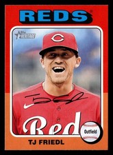 TJ Friedl 2024 Topps Heritage #336 Cincinnati Reds *Buy10get5FREE*