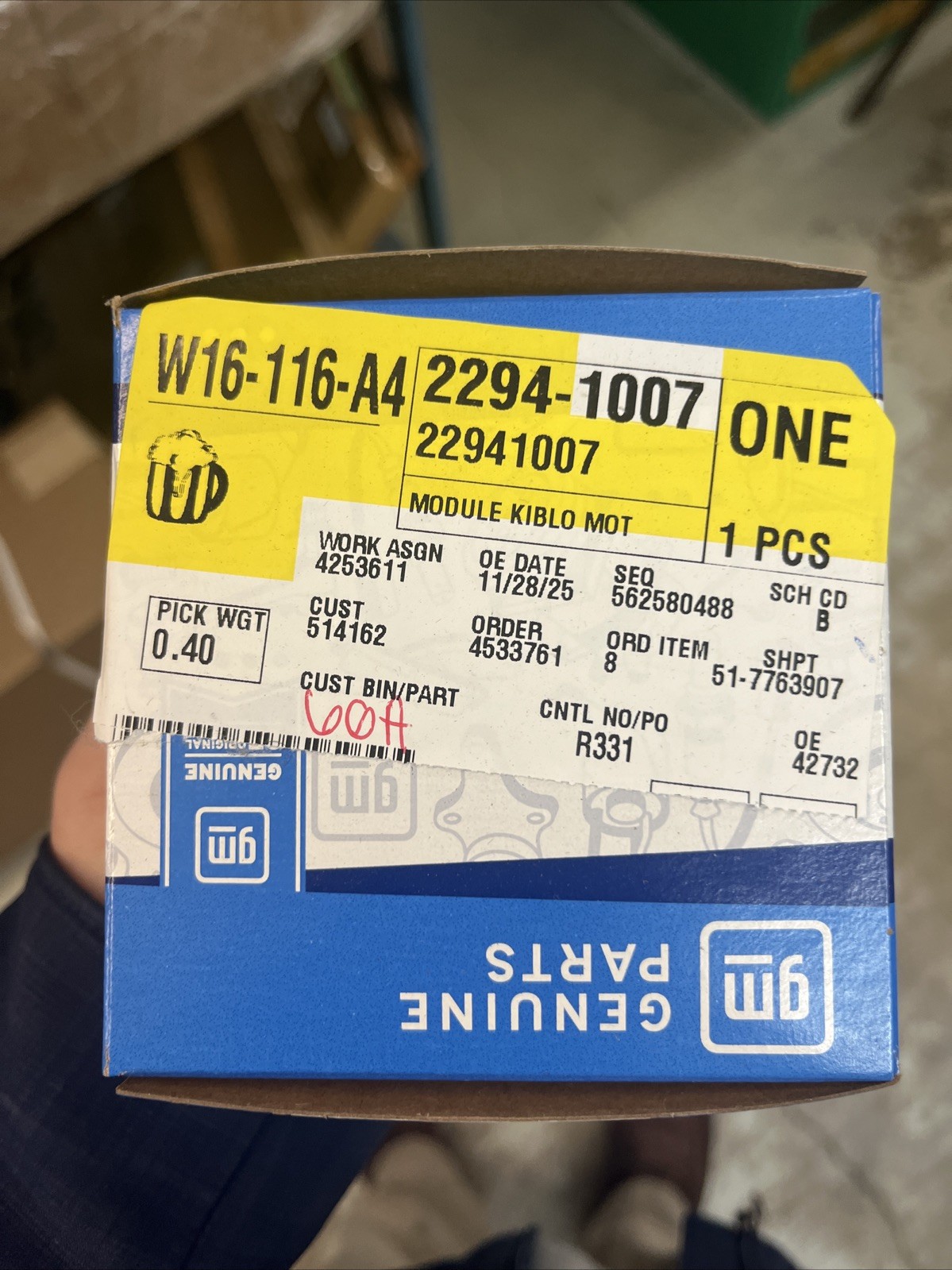 HVAC Blower Motor Control Module ACDelco GM Original Equipment 22941007 ...