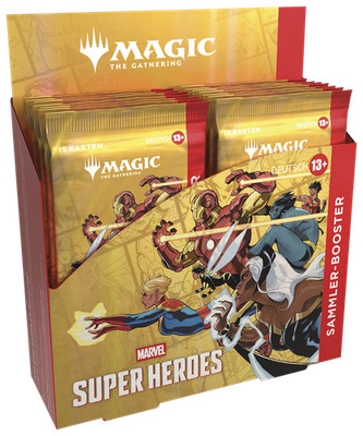 Magic the Gathering: Marvel Super Heroes - Sammler Booster Display - DEUTSCH!