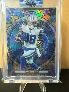 2023 Panini Mosaic - Stained Glass CeeDee Lamb #SG-18