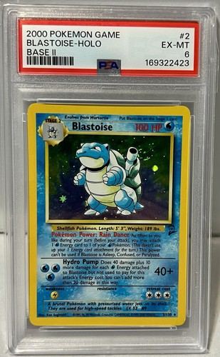 Blastoise graded PSA 6 for sale on eBay