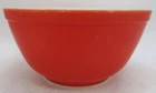 Vintage Pyrex Primary Colors Red 402 1.5 Qt Mixing Bowl.