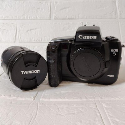 Canon EOS 5 QD Filmkamera mit TAMRON 28-200mm Objektiv Vintage Zustand