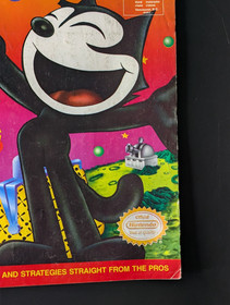 Nintendo Power Magazine Vol. 40 Felix The Cat NES Vintage Issue 1992 W/ Poster
