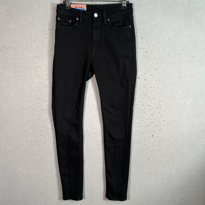 Acne Studios Jeans Women’s 26 x 29 Bla Konst Made in Italy Skinny Fit Black 