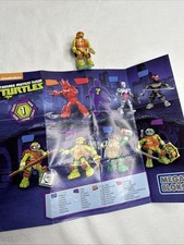 Mega Bloks Construx TMNT Series 1 Michelangelo Figure