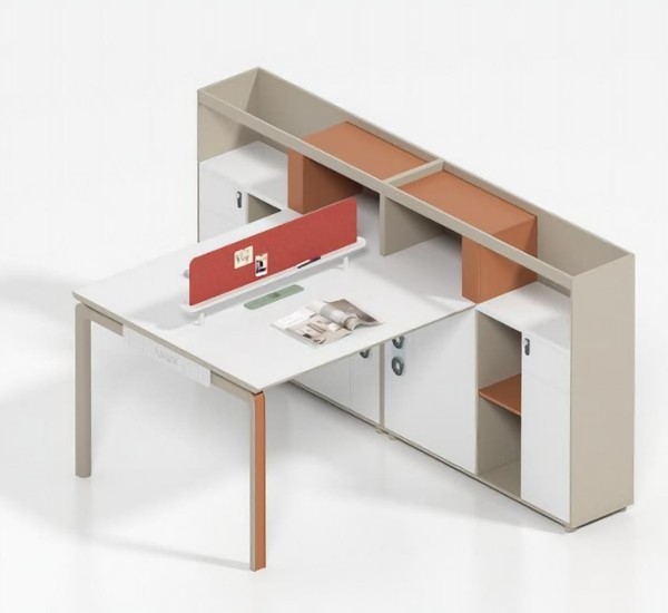 BüRotisch FüR 2 Personen Arbeitsplatz Schreibtisch Moderne BüRoeinrichtung-image