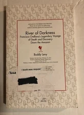 River of Darkness: Francisco Orellana's Legendary Voyage Uncorrected Proof RARE!