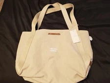 Alternative Apparel Tan Canvas Draped Extra Large Shoulder Bag CISCO BRANDED