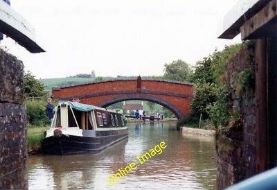 Foto 12x8 Gilkes Bridge No114 Kapelle grün\/SP4660 Oxford Kanal von Insi c1993