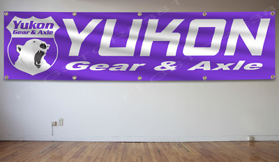 Yukon Gear And Axle Banner 2X8 Ft Flag Wall Decor Flag Parts Garage ...