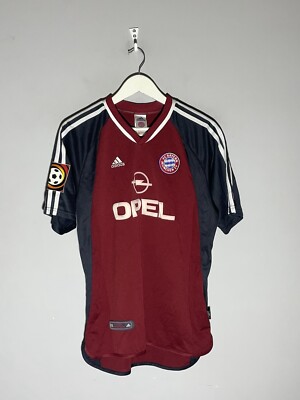 adidas製　01 02 Bayern München ユニフォーム 9 Elber Bayern Munchen Adidas 2001/02 Vintage Home Football