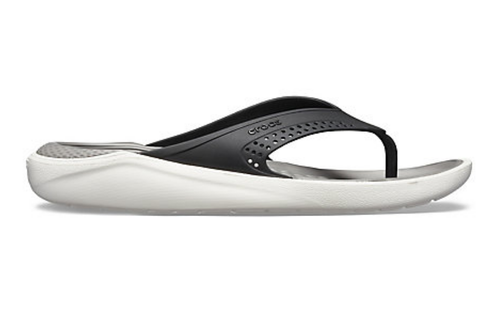 CROCS - LITE RIDE - FLIP FLOP -BLACK 
