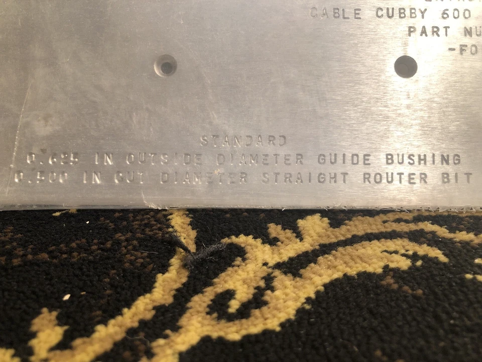 Extron Electronics KTS, CABLE CUBBY600 Router Guide 70-239-01 - Image 4 of 4