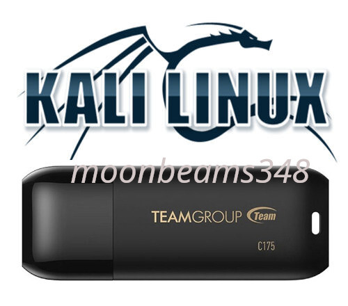 Kali Linux 2025.3 64 Bit 32 Gb USB 3.2 Bootable Live Linux Network