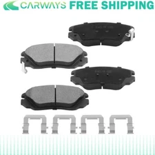 Front Ceramic Brake Pad Kit for Chevy Equinox Malibu GMC Terrain Saab 9-5