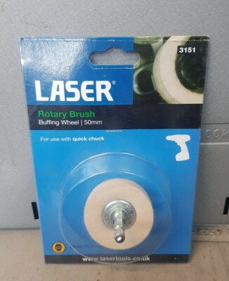 Laser Tools Schleifscheibe mit Schnellspannfutter - 50 mm - 3151