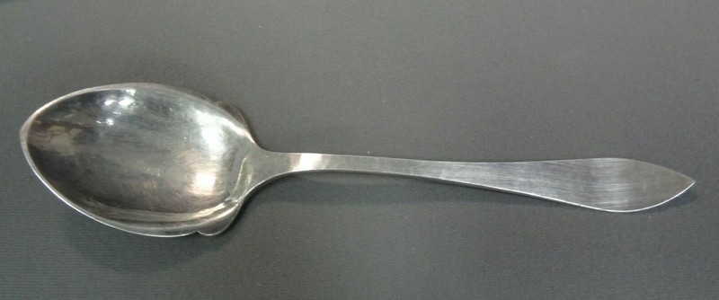 Kalo Sterling Silver Serving Spoon Hand Wrought Hammered Finish 10"