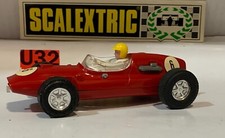 Slot Car SCX Scalextric Exin CF 1 Cooper 6 F1 Fixed Guide Maroon
