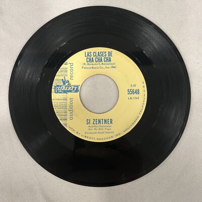 Si Zentner Orchestra 45 RPM - Las Clases De Cha Cha Cha / The James Bond Theme