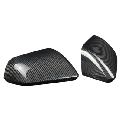 Pair Of Gloss Black M-Style Side Mirror Covers – W/ LED Light – Fits 2024-25 Ford Mustang
