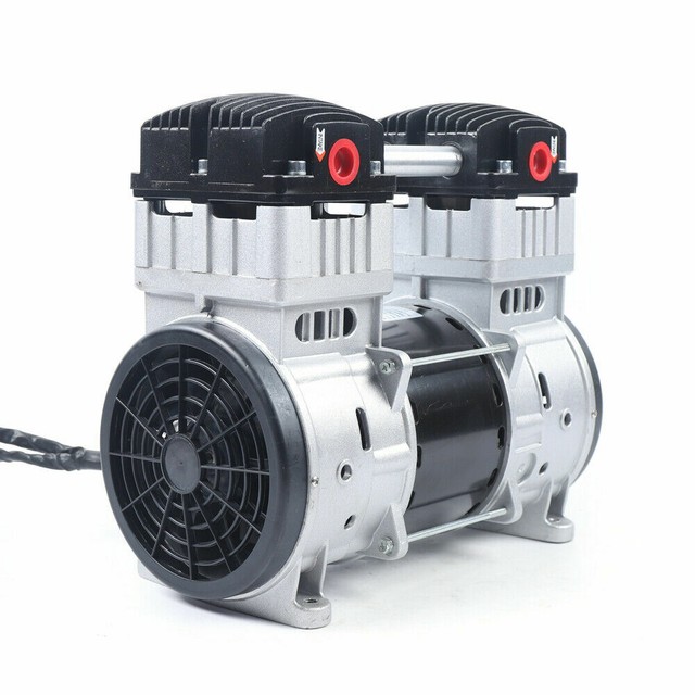 Gast 4VCF14M450X Oilless Piston Vacuum Pump 1/2hp 1725 RPM 1PH 5 cfm