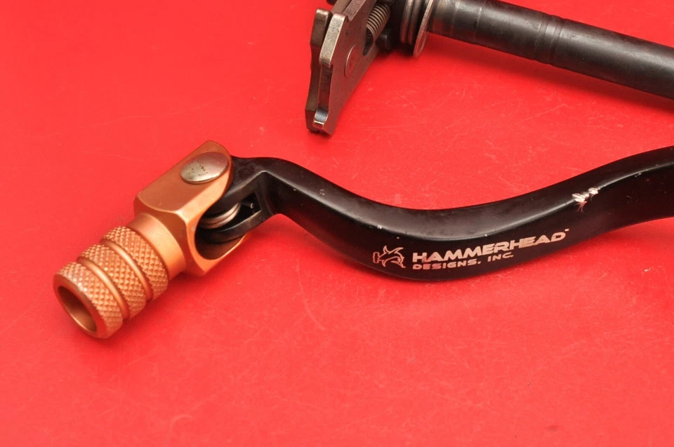 2009 07-12 KTM 450 XCF SXF EXC 505SXF 450SXF Transmission Shift Shaft lever Foto 2 de 4