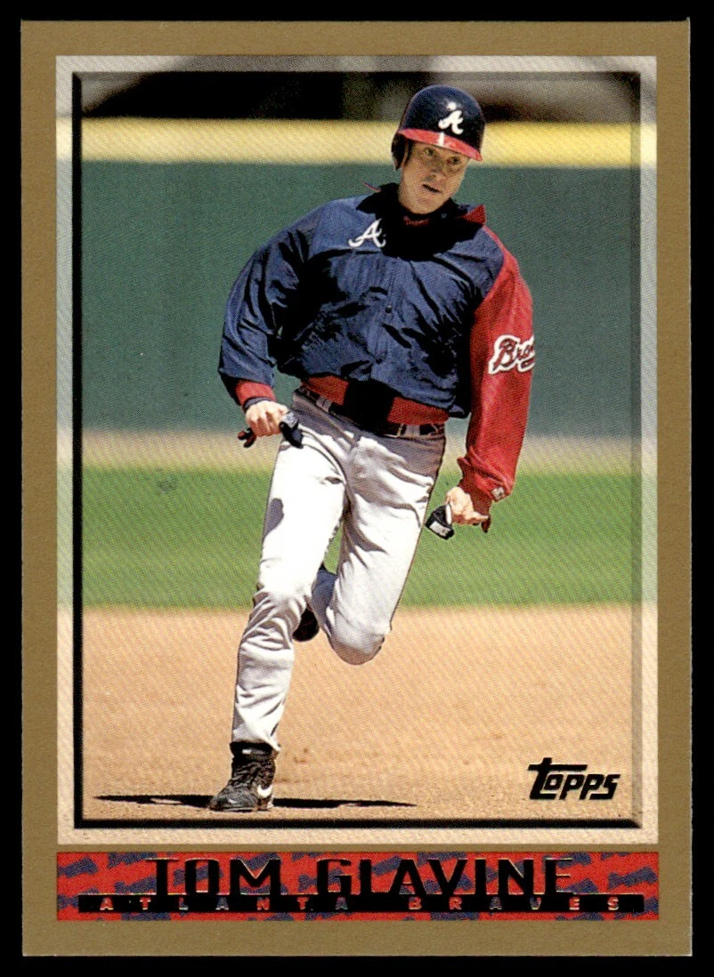 Tom Glavine trading card