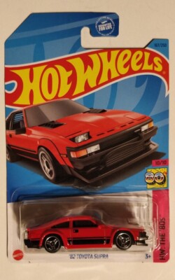 2023 Hot Wheels '82 Toyota Supra #167/250 (Red) HW: THE '80S 10/10