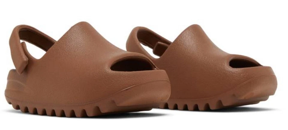 Talla 6K - Adidas Yeezy Slide Lino Marrón 'FZ5898' INFANTIL Foto 3 de 4
