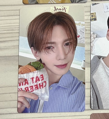 YEOSANG ATEEZ Official Photocard 2025 SEASON'S GREETINGS Kpop Authentic RED Ver