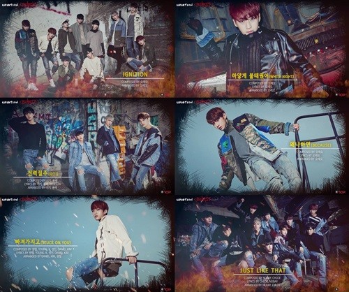 UP10TION [BURST] 5th Mini Album CD+Photobook+Photocard K-POP