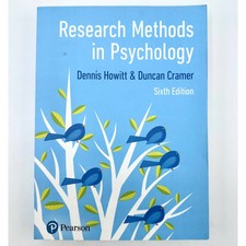 Research Methods in Psychology Textbook by De...
