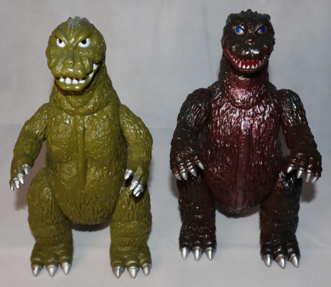 GODZILLA VTG 90's MARMIT LOT vp-016 VINYL PARADISE 10" FIGURES JAPAN RARE