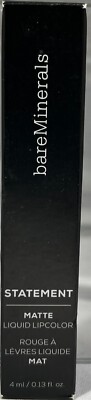 BareMinerals Statement Matte Liquid Lipcolor, 0.13 oz. - CHOOSE SHADE!