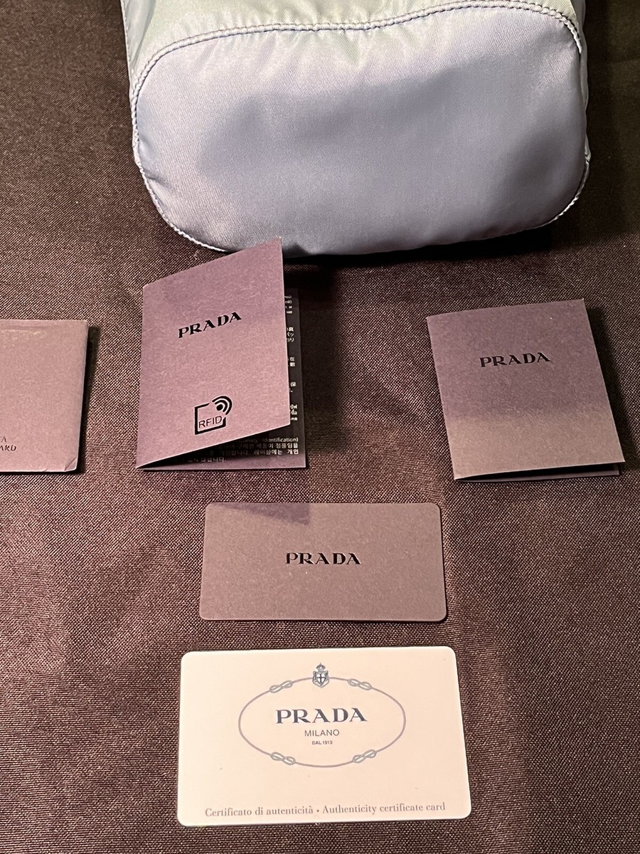 新作【プラダ】リング $725 NEW PRADA RE-NYLON POUCH WRISTLET BAG SMALL PACK SACK