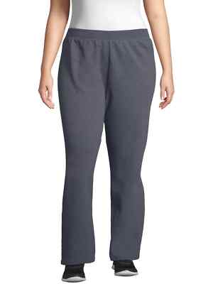 -GRAY JMS FLEECE ELASTIC WAIST LOUNGE LONG SWEAT