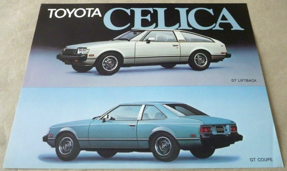 1978 TOYOTA CELICA GT COUPE LIFTBACK Brochure Prospekt Dépliant Catalogue Englis - Photo 1/2