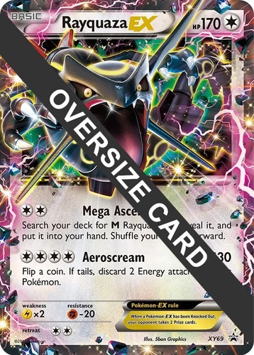 Rayquaza ex XY69 Jumbo Cards